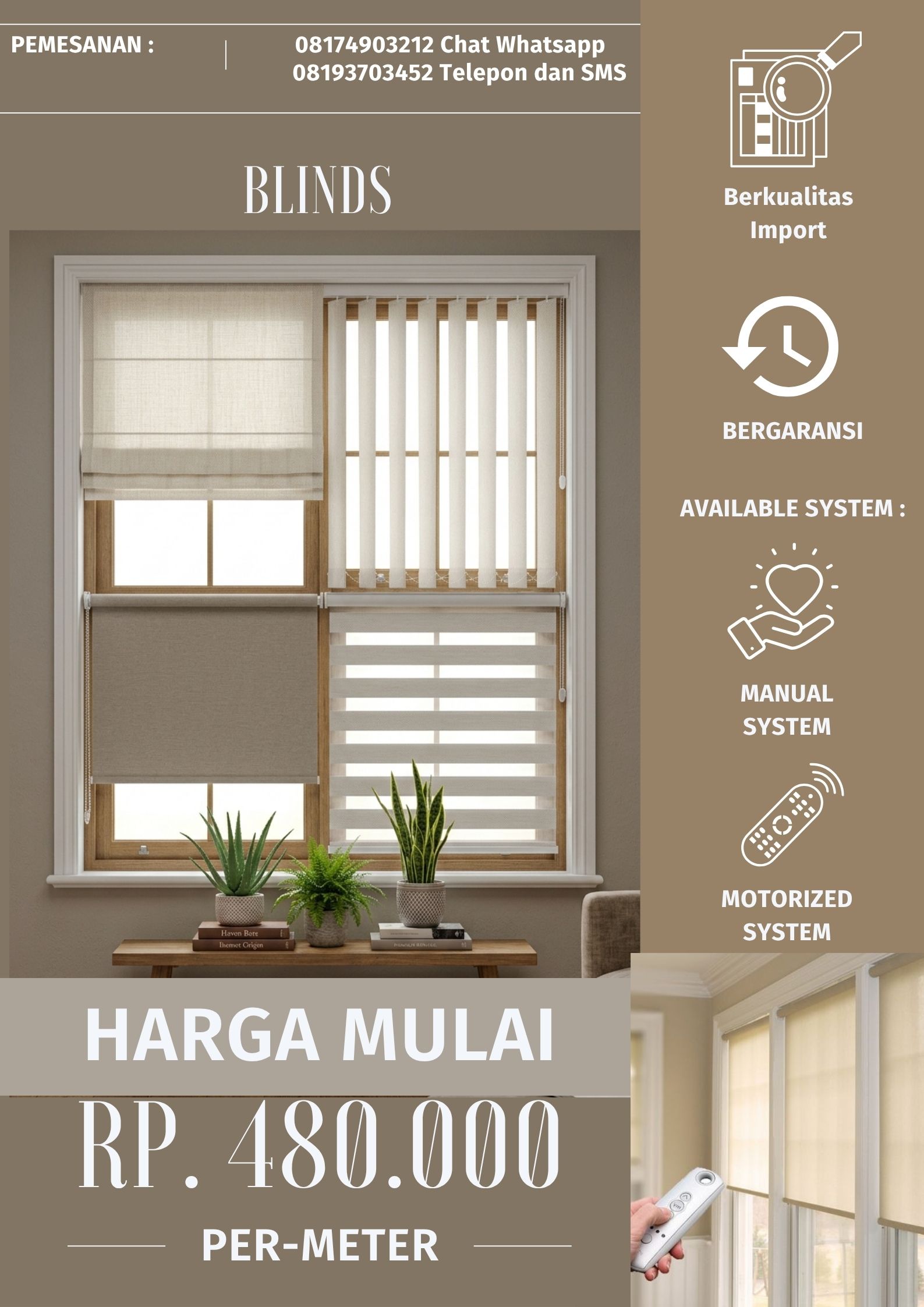 toko blinds di pantai indah kapuk